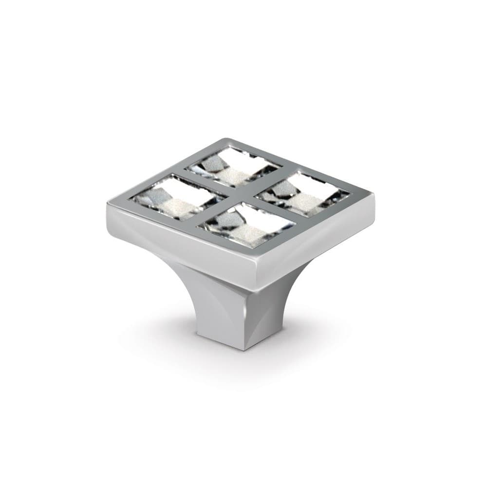 Πόμολο Επίπλων Conset C997 Χρώμιο 25x25mm