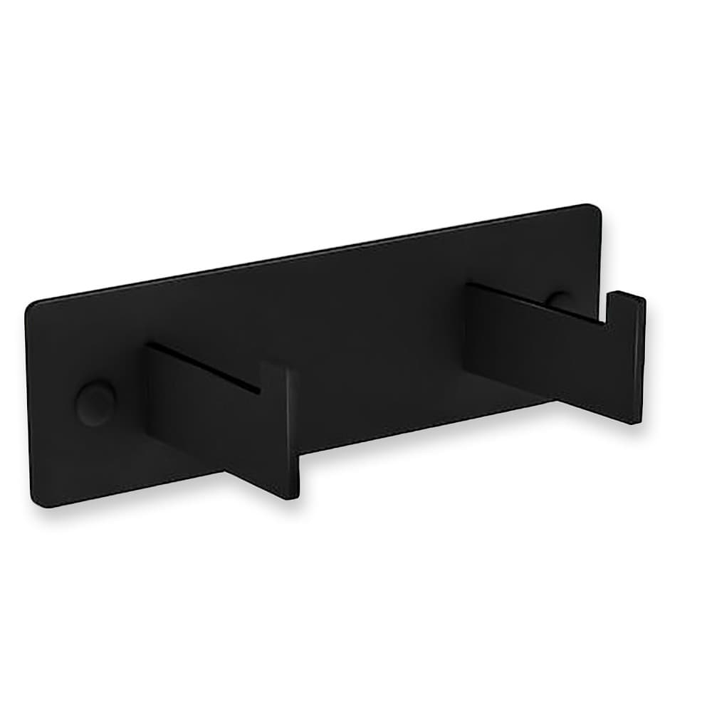 Κρεμάστρα Conset C1171-2S19S19 Ματ Μαύρο 13x5x4cm
