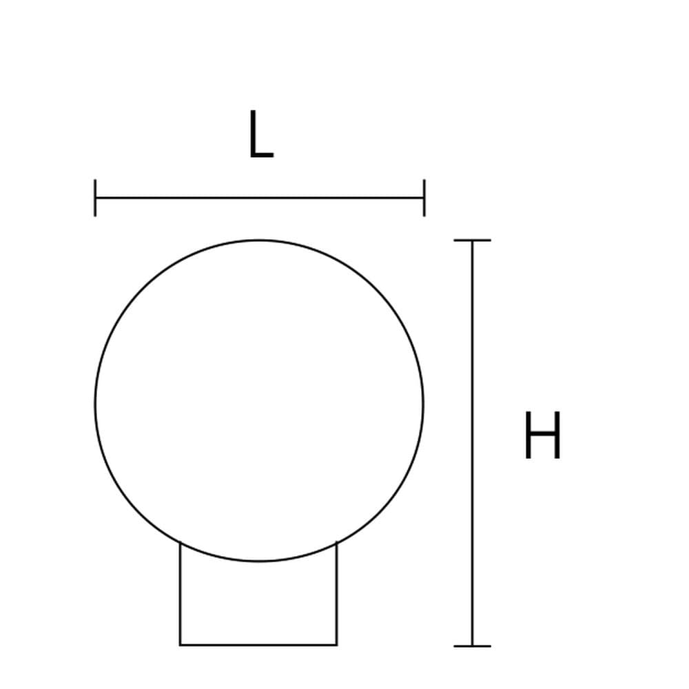 Μπουλ Εξώθυρας Conset C767 Ματ Νίκελ / Σατινέ Inox Φ80mm - 3