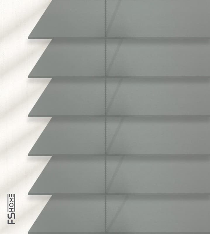 Ξύλινο Στόρι FS Home AN-47 50mm Γκρι Παστέλ