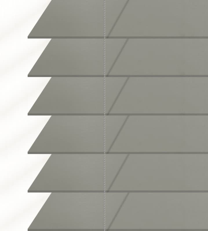Ξύλινο Στόρι FS Home DM-52 50mm Γκρι Παστέλ