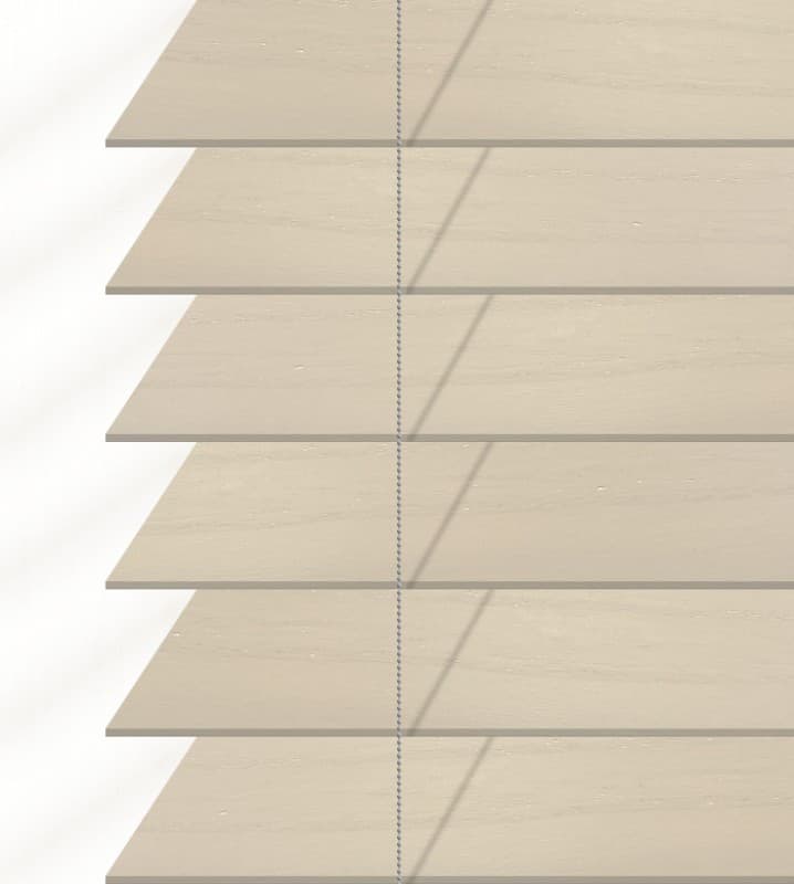 Ξύλινο Στόρι FS Home DM-992 50mm Μπεζ Γκρι