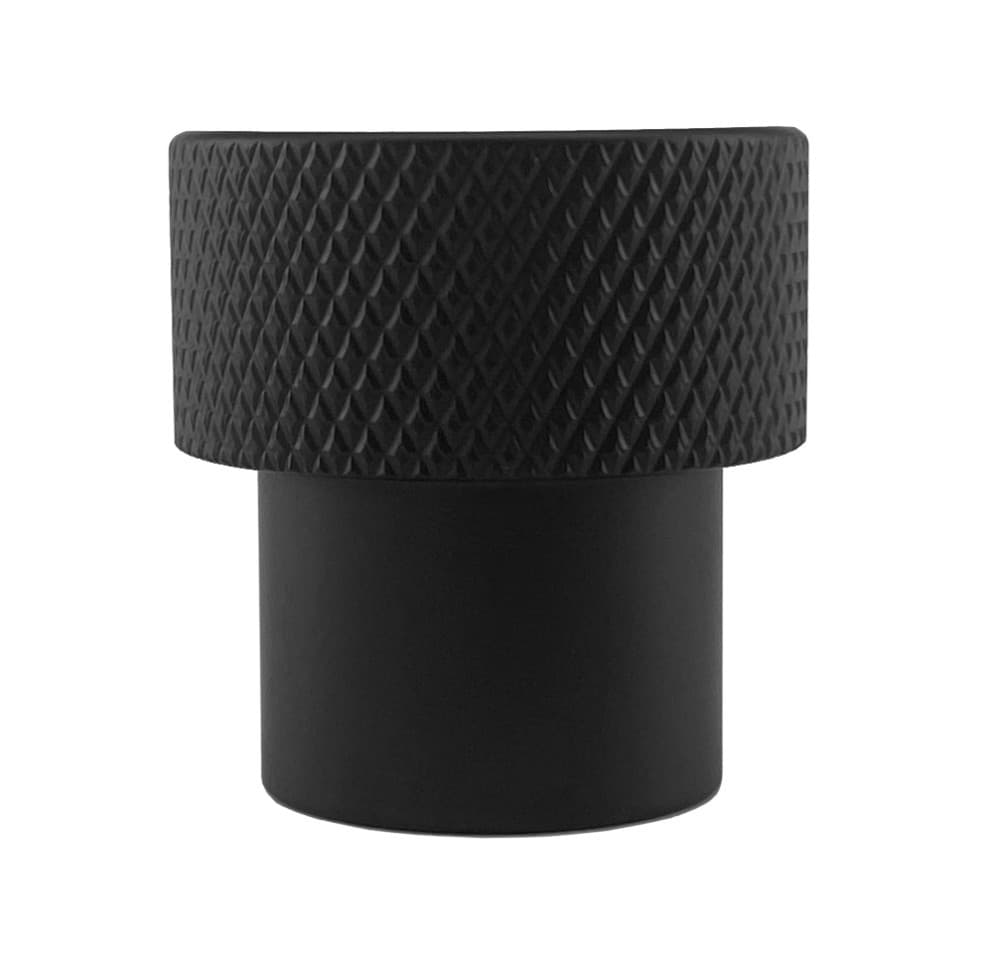 Πόμολο Επίπλων GTV STRUCTURE Ματ Μαύρο Φ20mm - 2