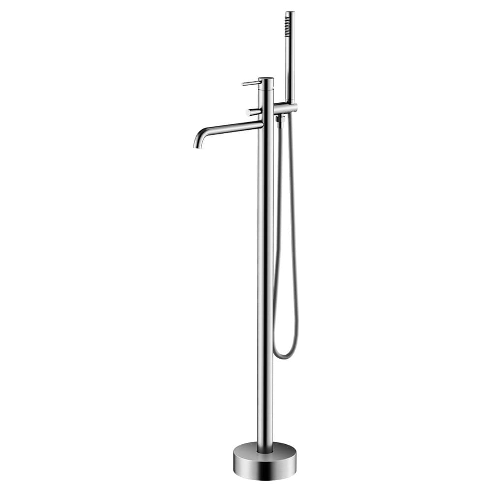 Μπαταρία Λουτρού Επιδαπέδια Karag Eternity H9022 Inox Σατινέ (ανοξείδωτο SS316)