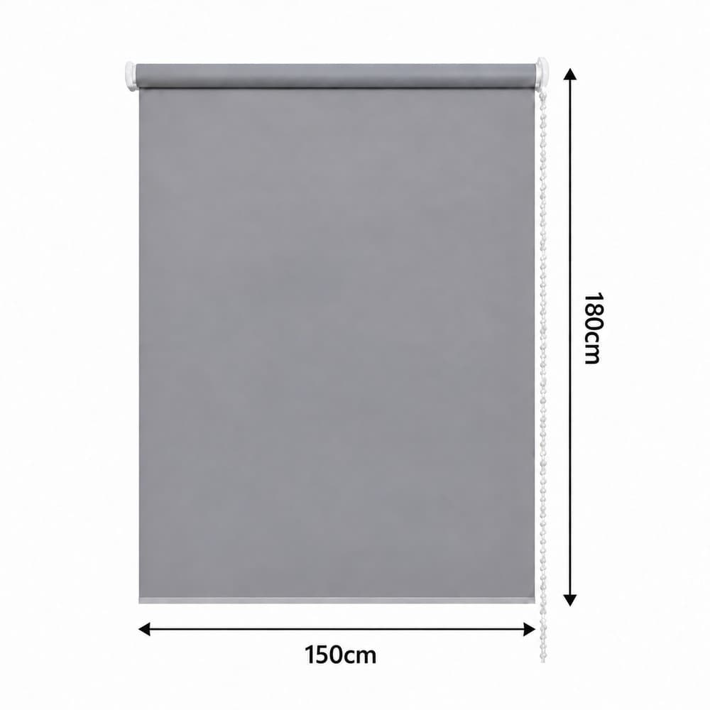 Ρολοκουρτίνα Μερικής Συσκότισης MRShome DC-GR150180 Γκρι 150x180cm - 3
