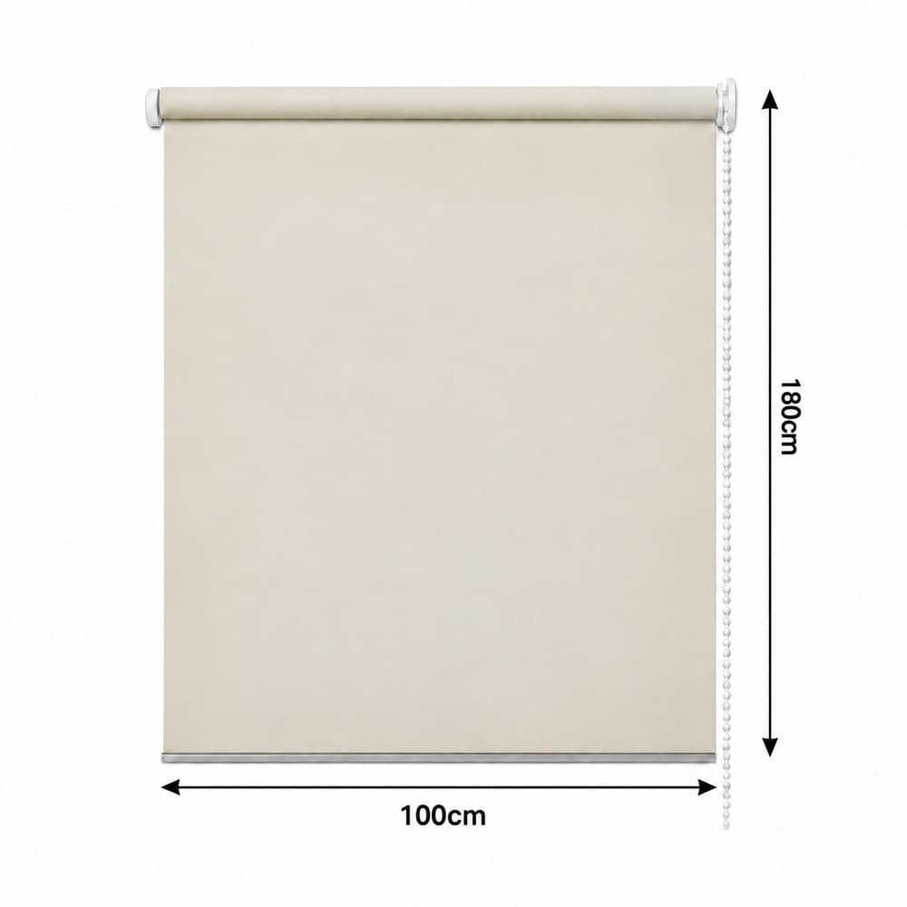 Ρολοκουρτίνα Μερικής Συσκότισης MRShome DC-WH100180 Off-White 100x180cm - 3