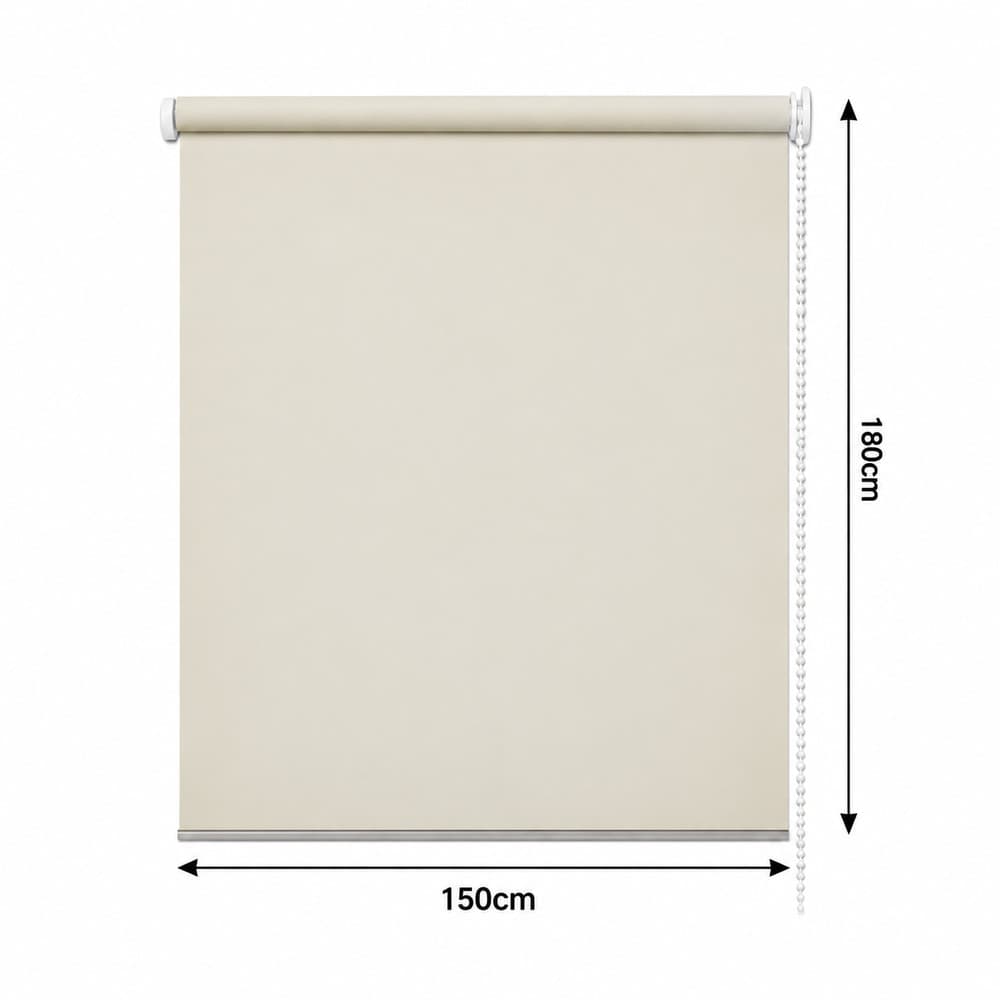 Ρολοκουρτίνα Μερικής Συσκότισης MRShome DC-WH150180 Off-White 150x180cm - 3