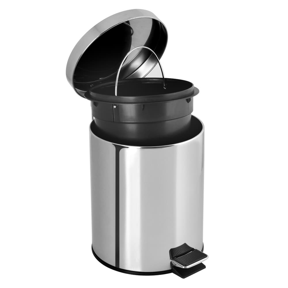 Κάδος Απορριμμάτων AWD 12lt Inox AWD02030008 Φ25x41,5cm - 2