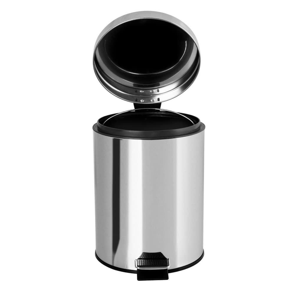 Κάδος Απορριμμάτων AWD 5lt Inox AWD02030009 Φ20x27,5cm - 3