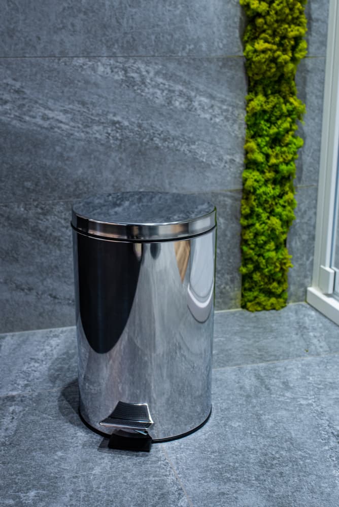 Κάδος Απορριμμάτων AWD 20lt Inox AWD02030011 Φ29x44,5cm - 6
