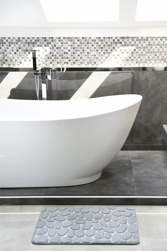 Πατάκι Μπάνιου AWD Polyester Γκρι AWD02161141 50x80cm - 2