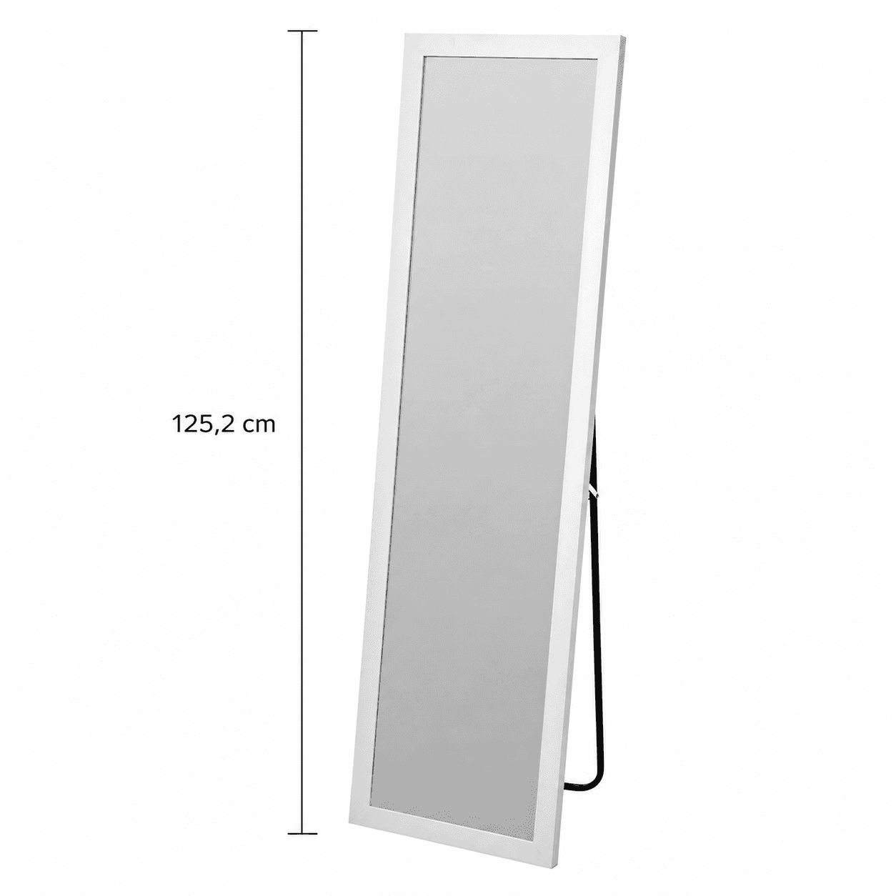 Καθρέπτης Επιδαπέδιος MRShome DF-0038000 Λευκό 37x126cm - 4
