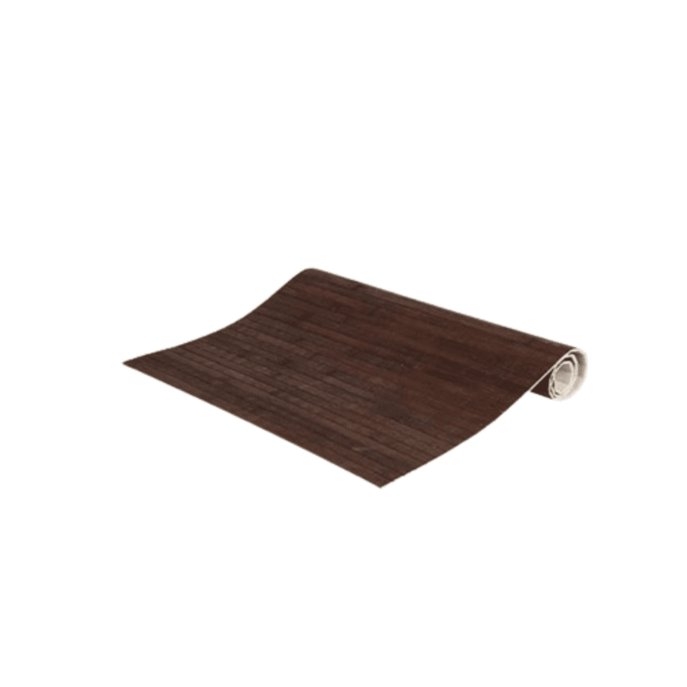 Πατάκι Μπάνιου MRShome DF-0044003 από Bamboo Σκούρο Καφέ 50x80cm - 2