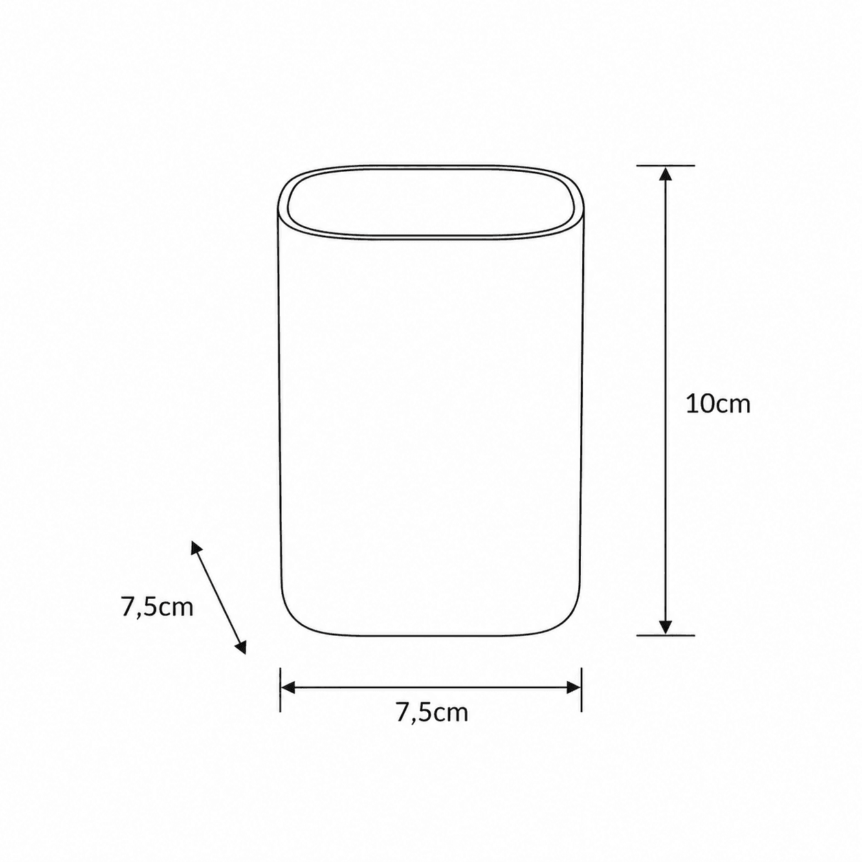 Σετ Μπάνιου MRShome DF-0069003 4 Τεμαχίων από PP Λαδί 17,8x10x37,3cm - 7