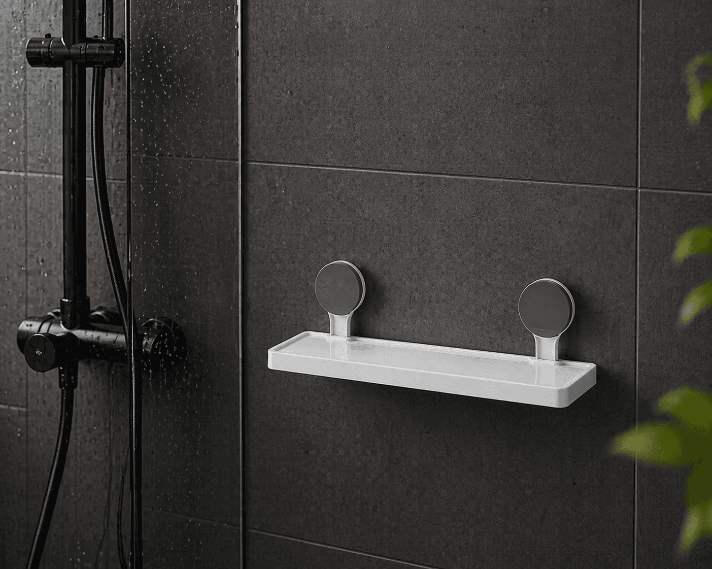 Ράφι MRShome DF-0080000 Λευκό 32x11,5x11,7cm - 3