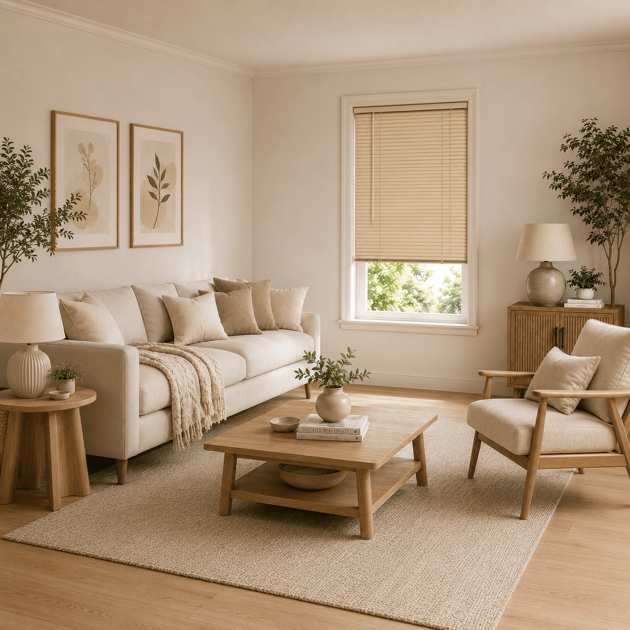 Μεταλλικό Στόρι 25mm MRShome DRV-BG100140 Μπεζ 100x140cm - 3