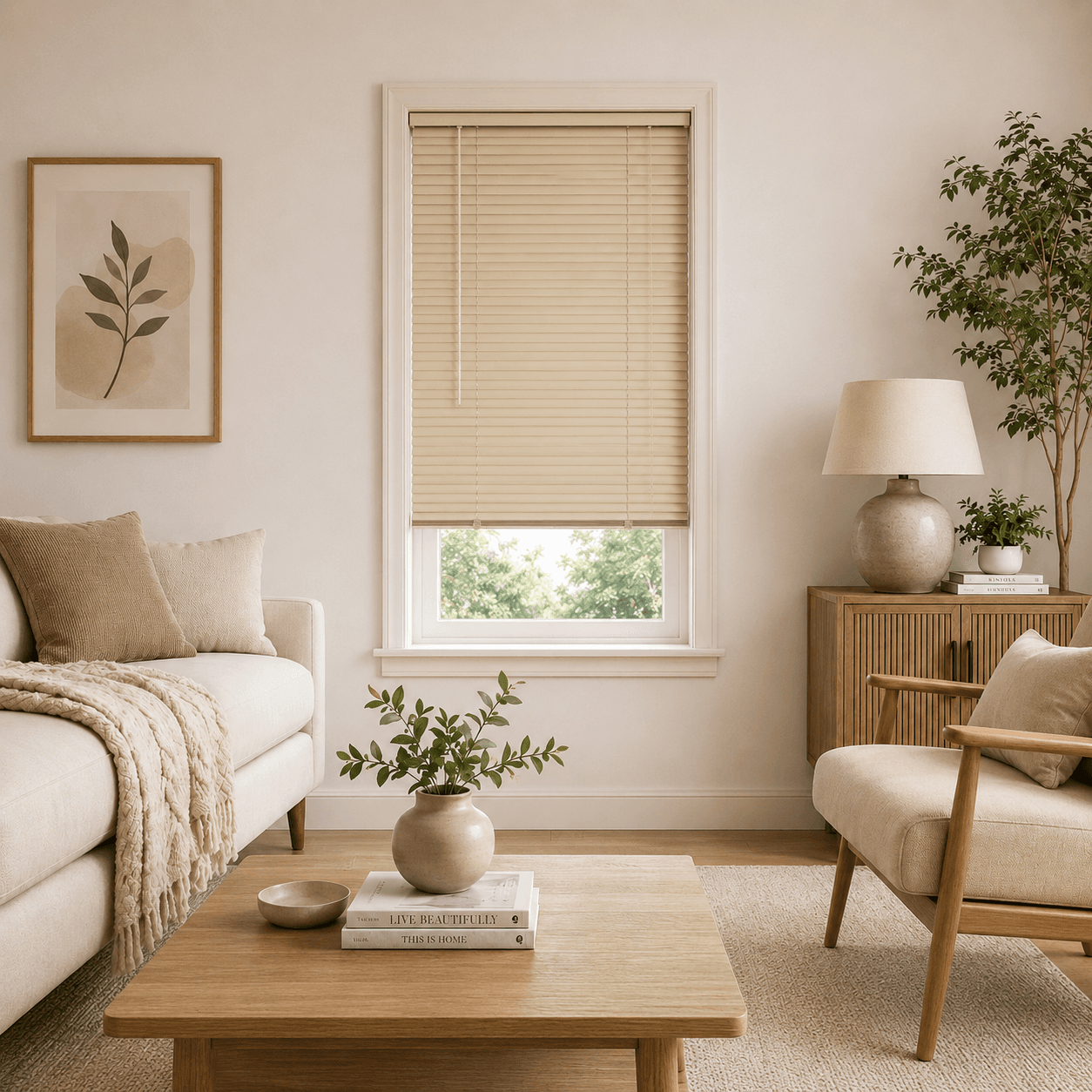 Μεταλλικό Στόρι 25mm MRShome DRV-BG120140 Μπεζ 120x140cm - 2