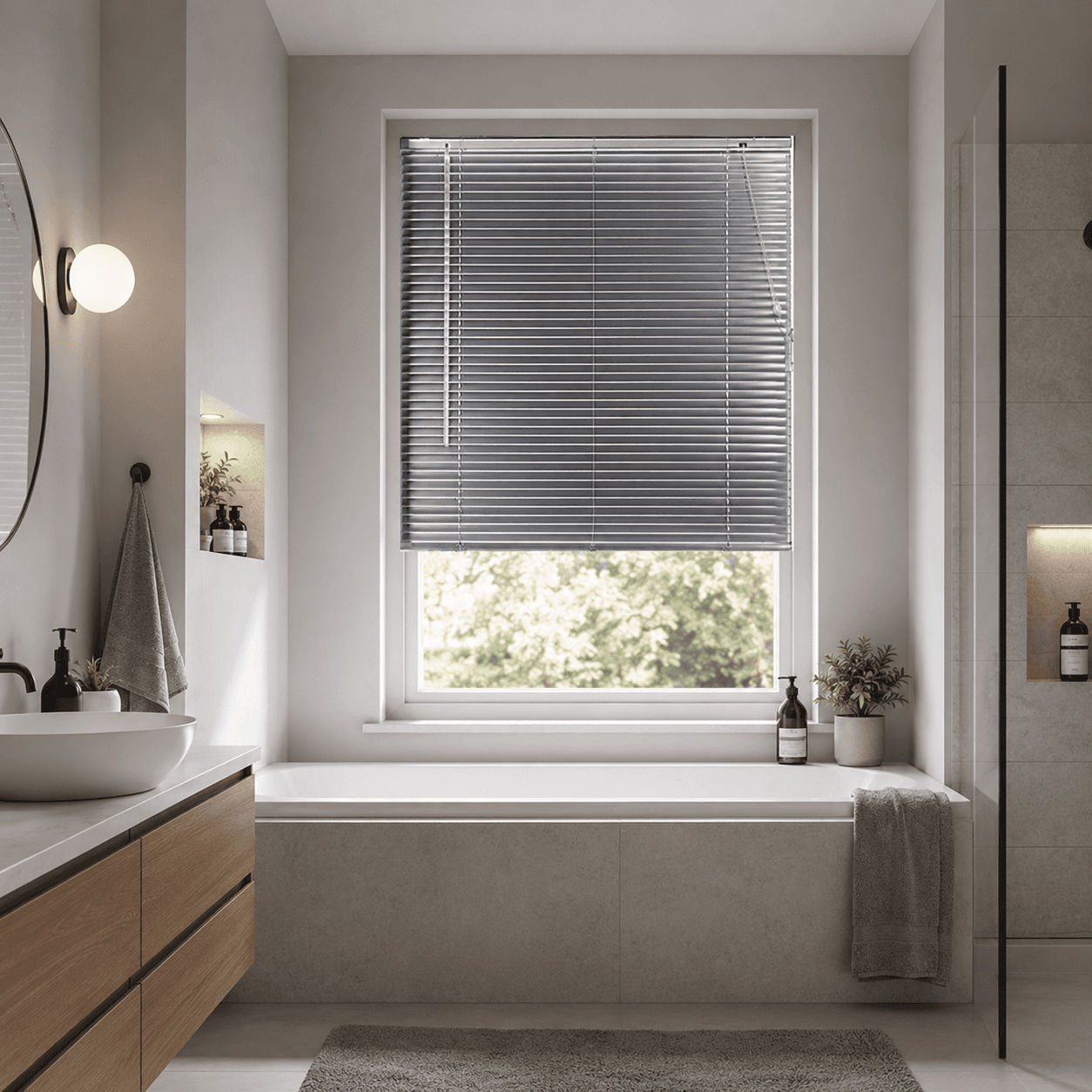 Μεταλλικό Στόρι 25mm MRShome DRV-GR100140 Γκρι 100x140cm - 2