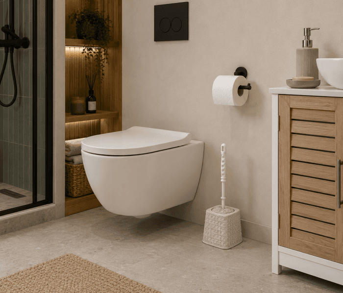 Πιγκάλ Επιδαπέδιο MRShome MRS44001B από PP Μπεζ 13x13x38cm - 3