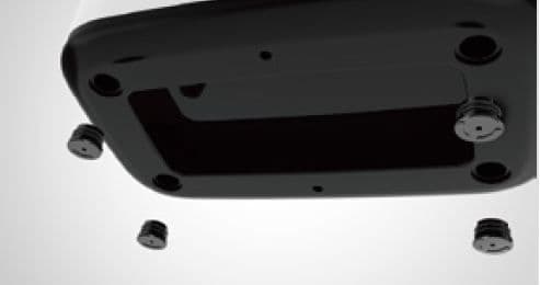 Αυτόματος Κάδος MRShome MRS45008R με Φωτοκύτταρο 8lt Κόκκινο Βουργουνδίας 18x28x37cm - 4
