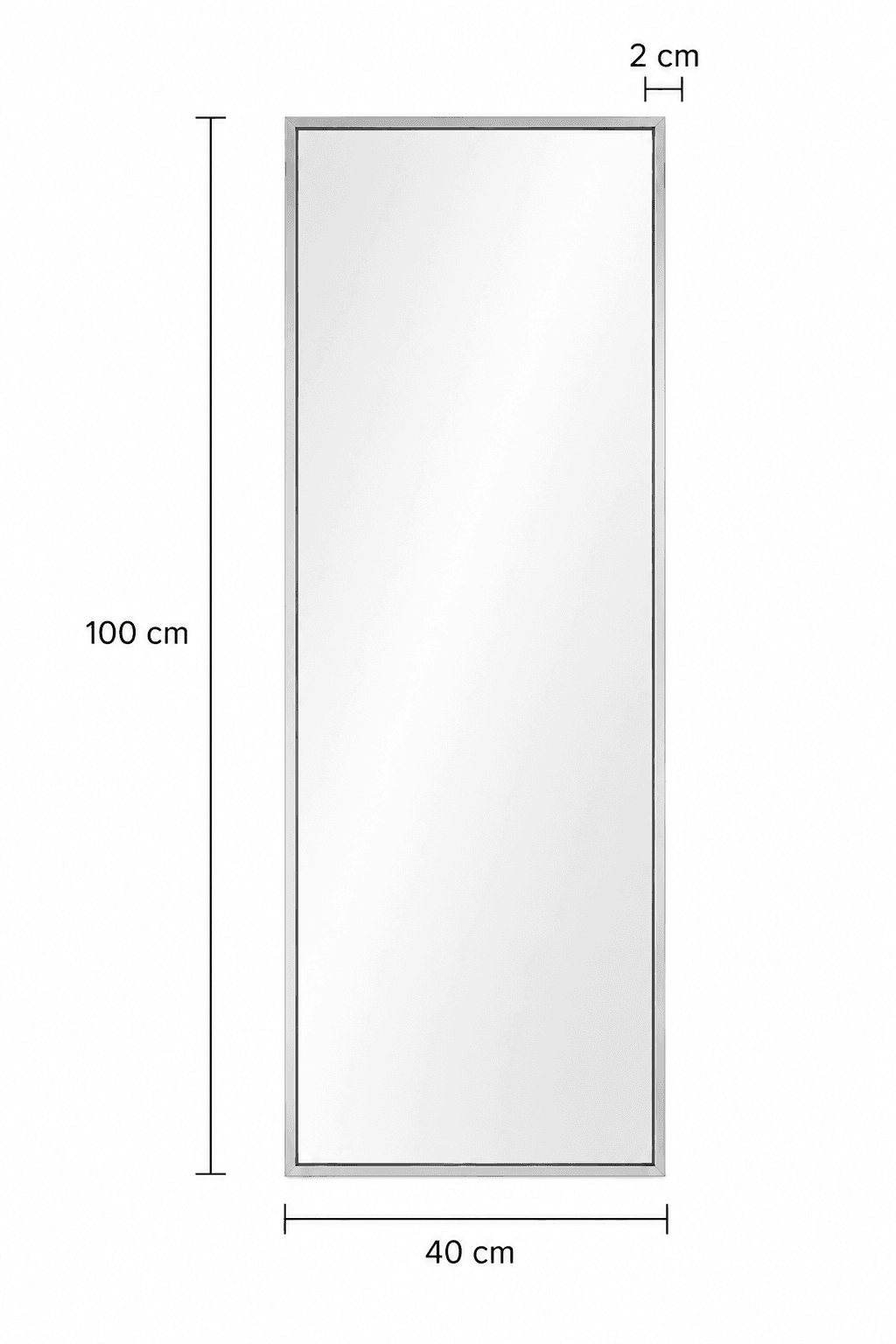 Καθρέπτης μπάνιου MRShome MRS4601001 40x100cm - 4