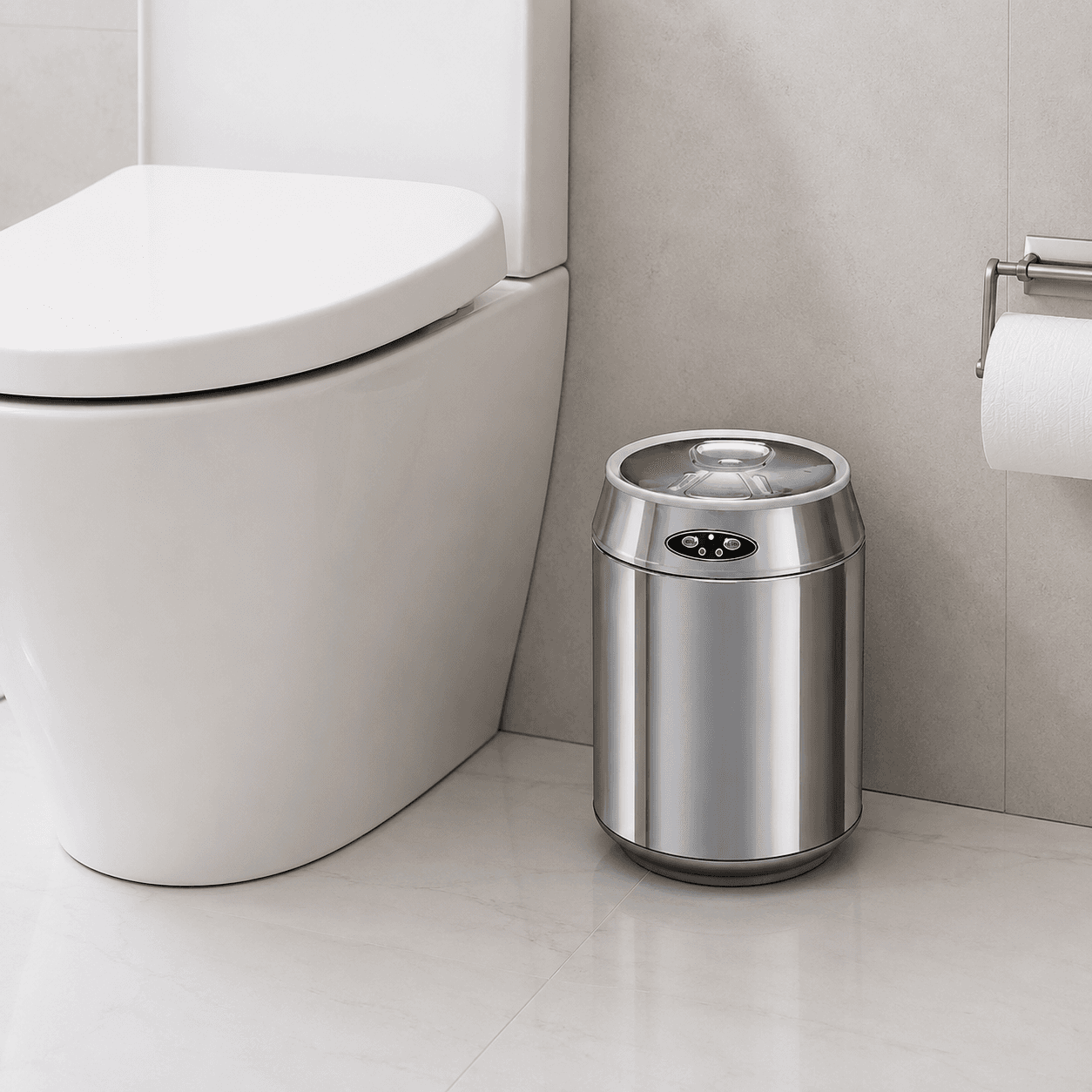 Αυτόματος Κάδος MRShome MRS4603004 με Φωτοκύτταρο 6lt Χρώμιο Φ24x29,5cm - 3