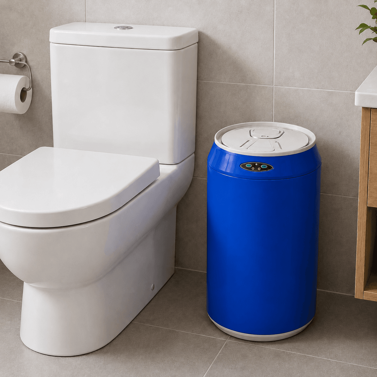 Αυτόματος Κάδος MRShome MRS4603013 με Φωτοκύτταρο 12lt Μπλε Φ24x48,4cm - 3