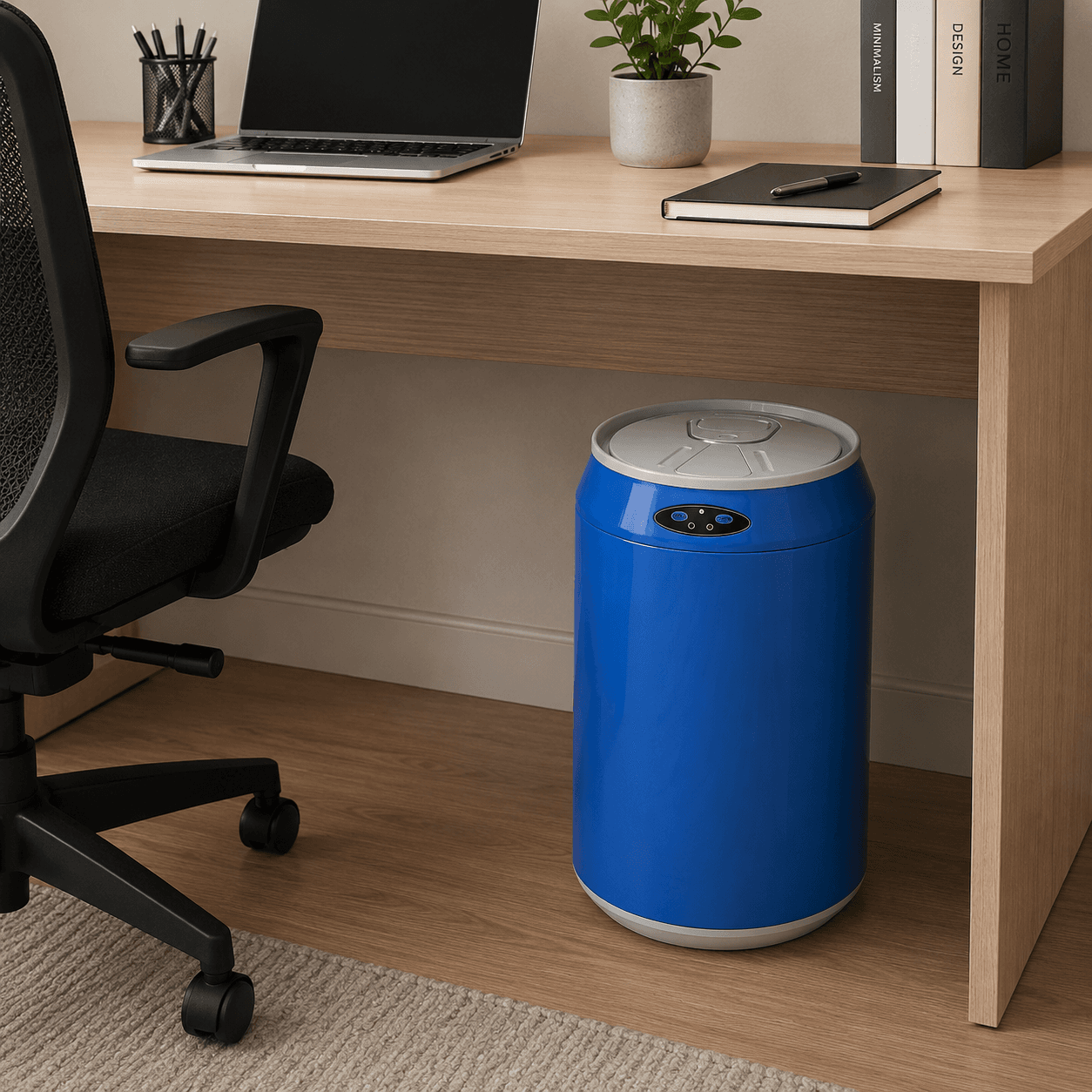 Αυτόματος Κάδος MRShome MRS4603013 με Φωτοκύτταρο 12lt Μπλε Φ24x48,4cm - 4