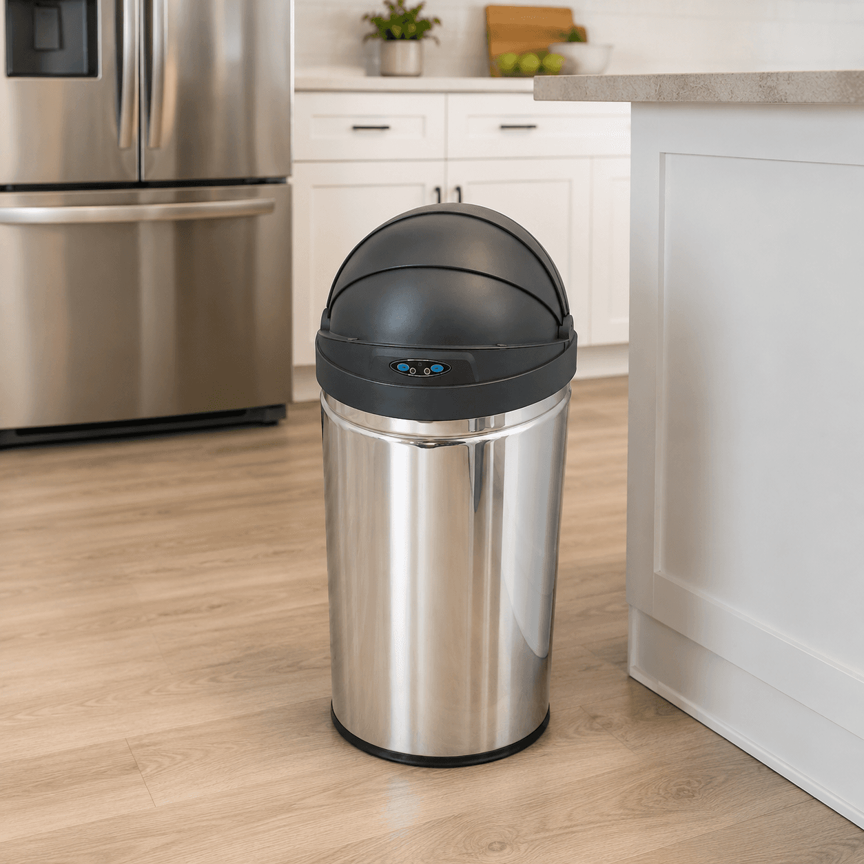 Αυτόματος Κάδος MRShome MRS4603016 με Φωτοκύτταρο 30lt Inox Φ30,5x63cm - 6
