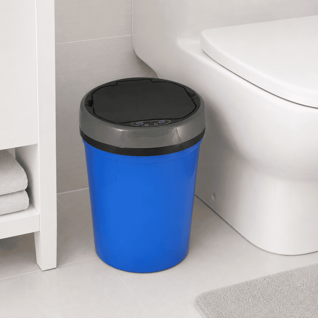 Αυτόματος Κάδος MRShome MRS4603021 με Φωτοκύτταρο 9lt Μπλε Φ25,1x36,1cm - 3