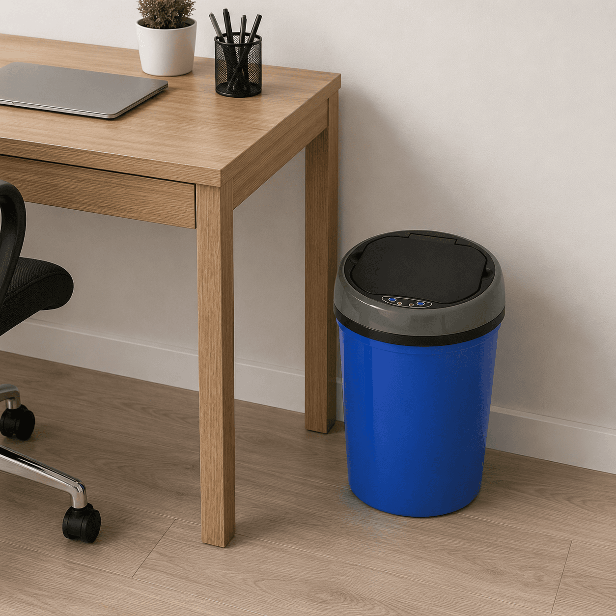 Αυτόματος Κάδος MRShome MRS4603021 με Φωτοκύτταρο 9lt Μπλε Φ25,1x36,1cm - 4