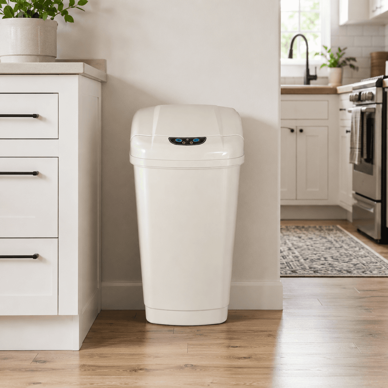 Αυτόματος Κάδος MRShome MRS4603028 με Φωτοκύτταρο 23lt Λευκός 26x33x52,5cm - 3