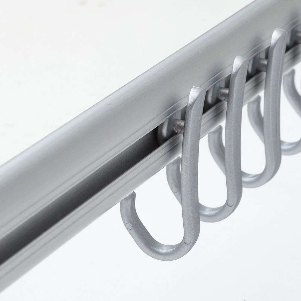 Κρίκοι Κουρτίνας Μπάνιου Sealskin Easy Roll Hooks 251160205 Γκρι 12τεμ - 2