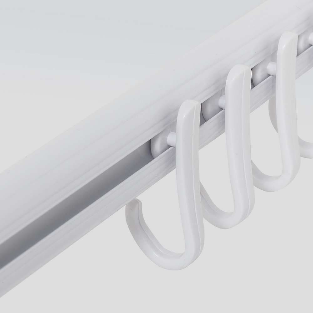 Κρίκοι Κουρτίνας Μπάνιου Sealskin Easy Roll Hooks 251160210 Λευκό 12τεμ - 2