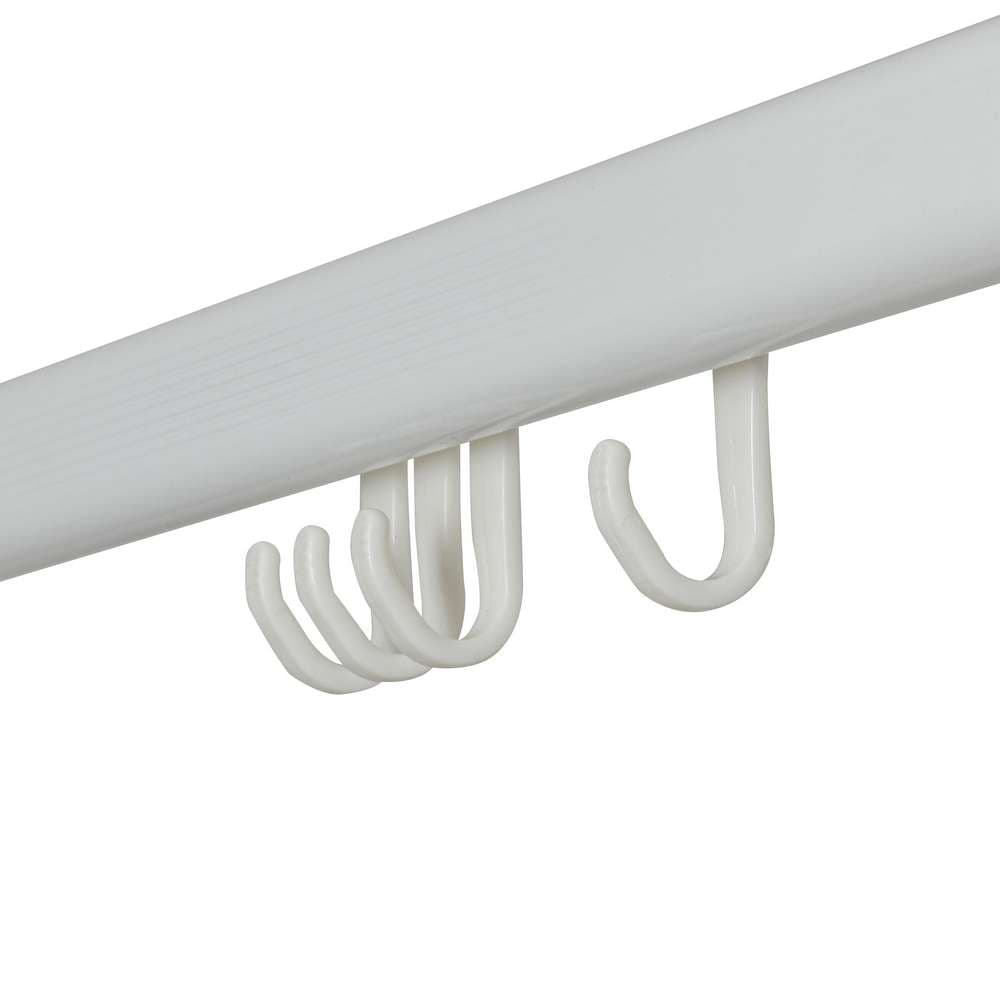 Κρίκοι Κουρτίνας Μπάνιου Sealskin Easy Roll Hooks 251160210 Λευκό 12τεμ - 3