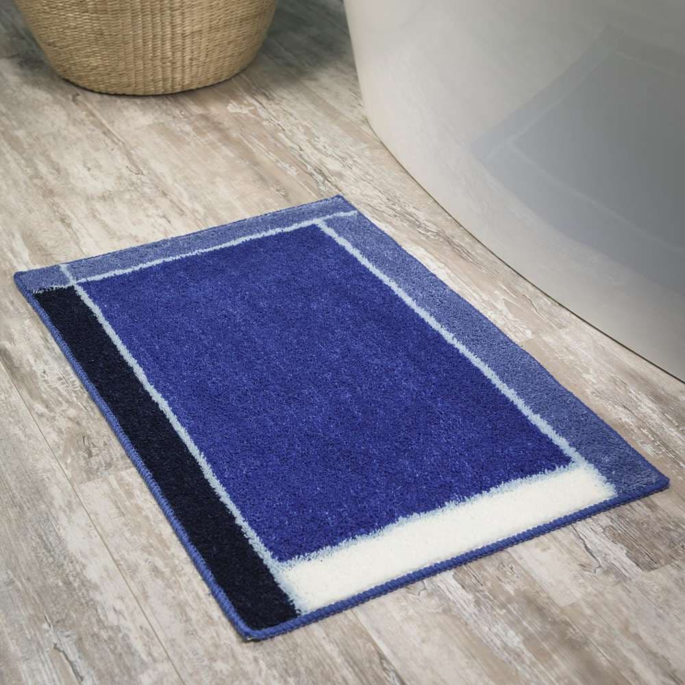 Πατάκι Μπάνιου Sealskin Roma 293314421 Μπλε 55x85cm - 4