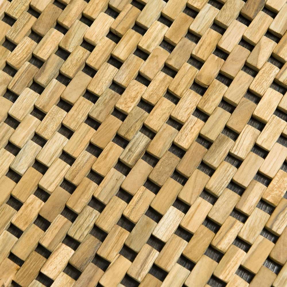 Πατάκι Μπάνιου Sealskin Woodblock 293326674 Teak 60x60cm - 2