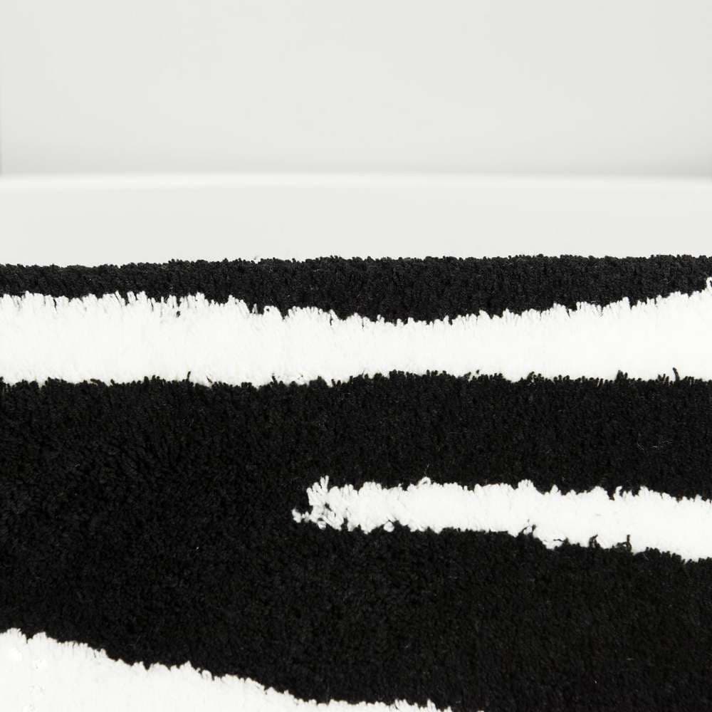 Πατάκι Λεκάνης Sealskin Safari 293557619 Μαύρο 50x60cm - 2