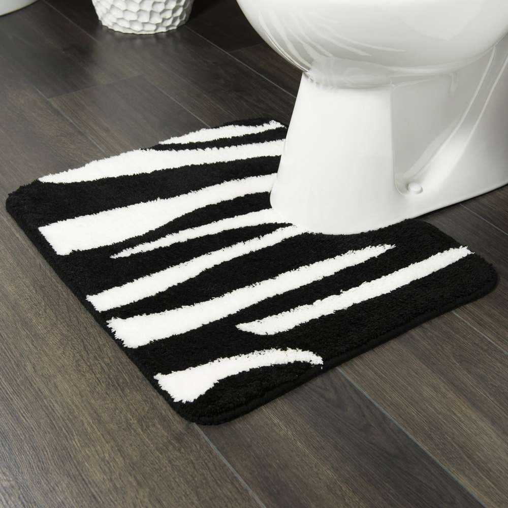 Πατάκι Λεκάνης Sealskin Safari 293557619 Μαύρο 50x60cm - 4