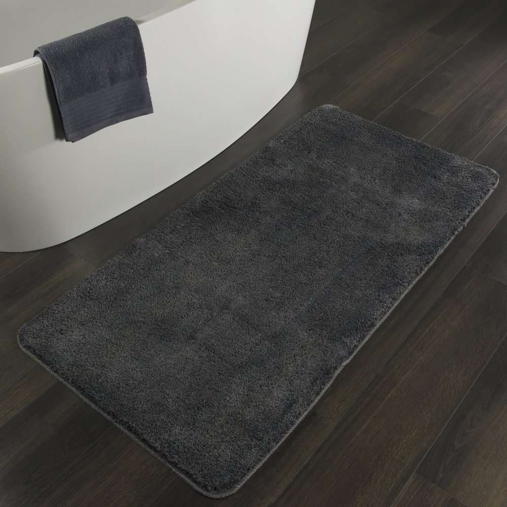 Πατάκι Μπάνιου Sealskin Angora 293990414 Γκρι 70x140cm - 4