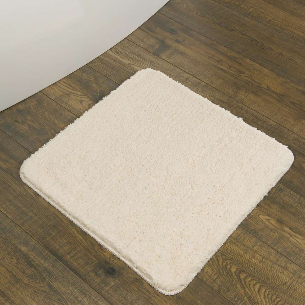 Πατάκι Μπάνιου Sealskin Angora 293996865 Ivory 60x60cm - 4