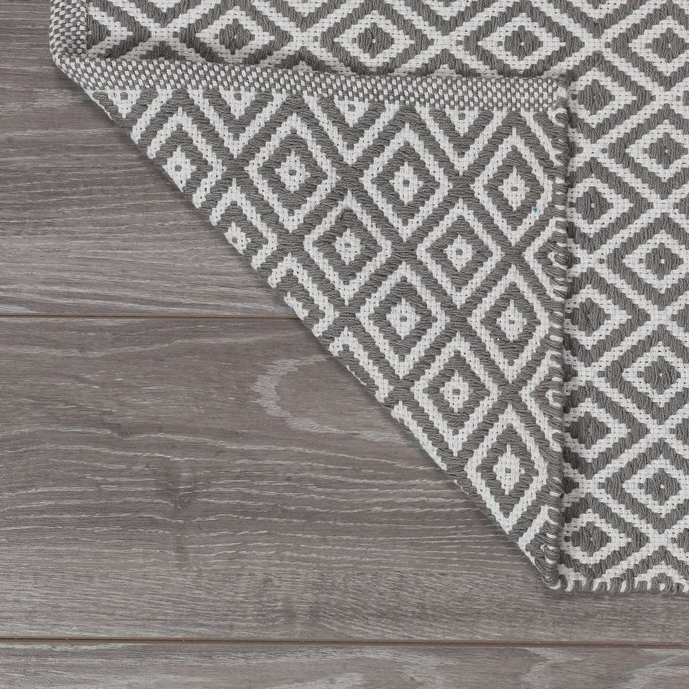 Πατάκι Μπάνιου Sealskin Trellis 294213614 Γκρι 60x90cm - 4