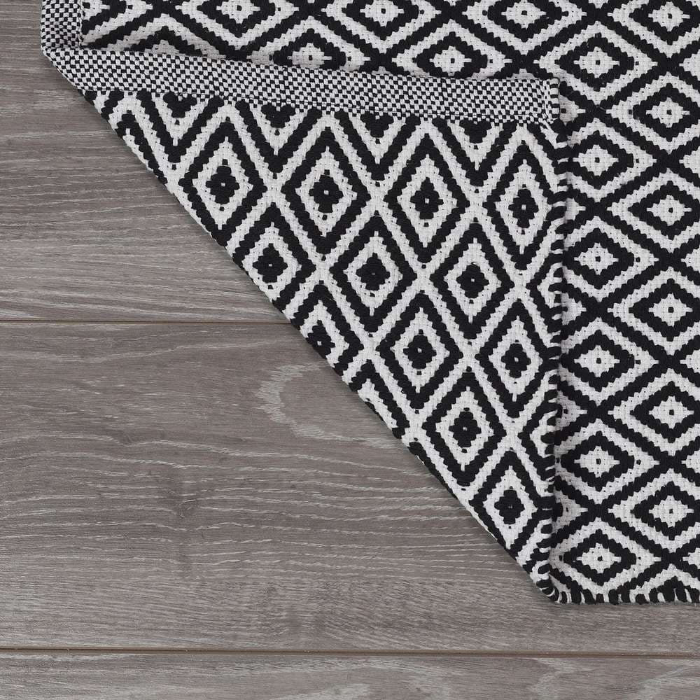 Πατάκι Μπάνιου Sealskin Trellis 294213619 Μαύρο 60x90cm - 4