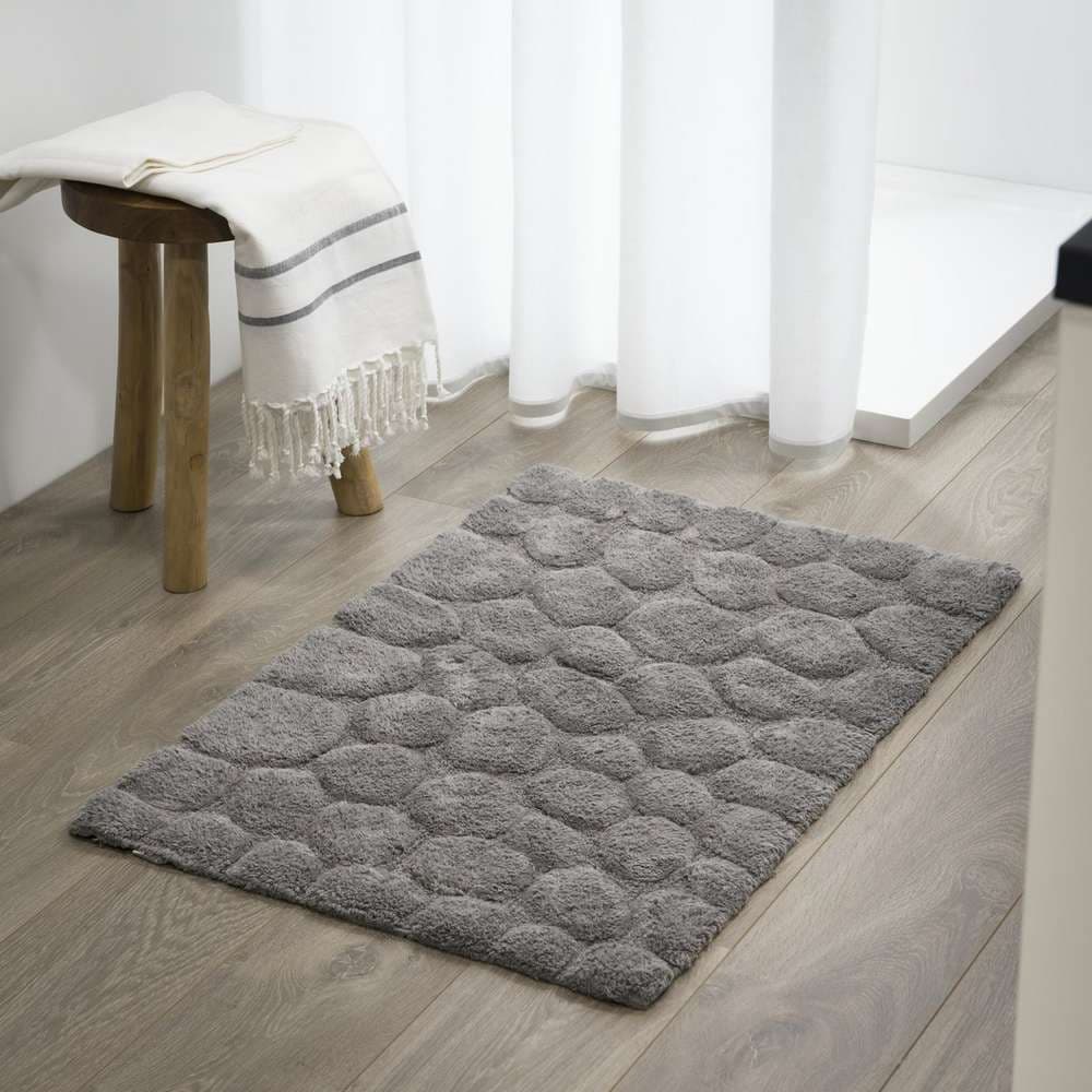 Πατάκι Μπάνιου Sealskin Pebbles 294413614 Γκρι 60x90cm - 3
