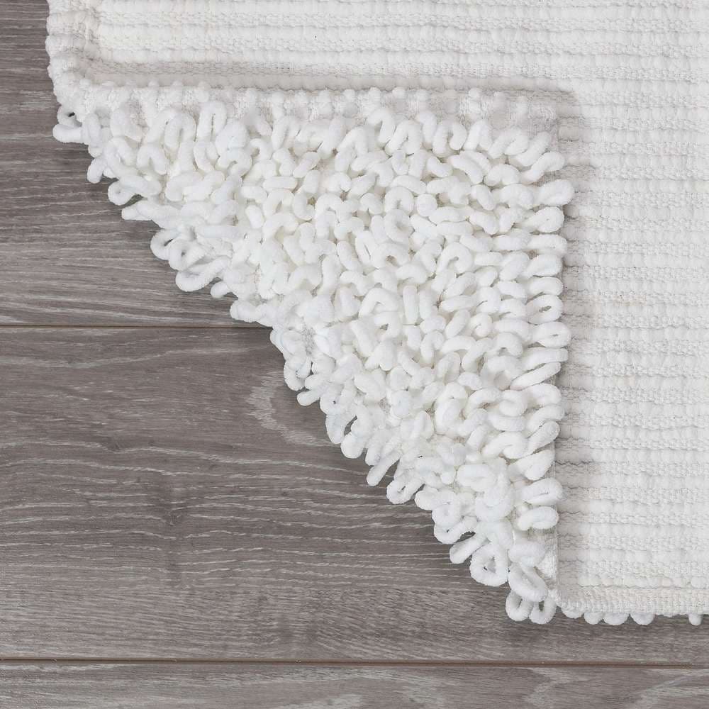 Πατάκι Μπάνιου Sealskin Twist 294641410 Λευκό 60x120cm - 4