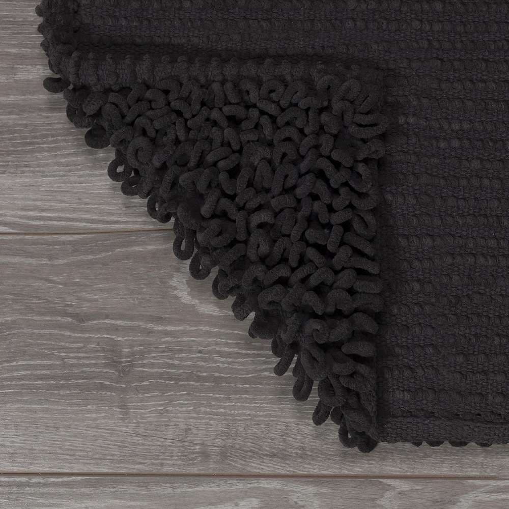 Πατάκι Λεκάνης Sealskin Twist 294645013 Σκούρο Γκρι 45x55cm - 4