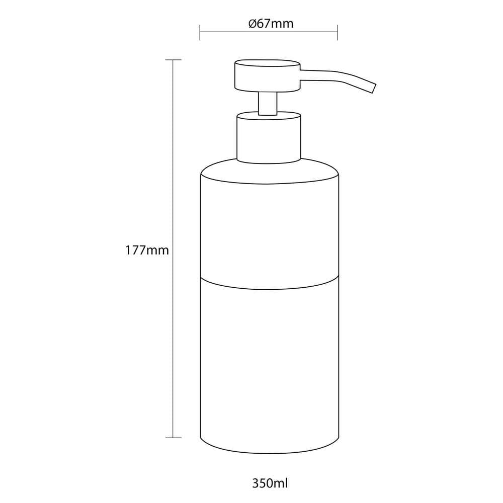 Ντισπένσερ Επικαθήμενο Sealskin Doppio 361840214 Γκρι 325ml - 6