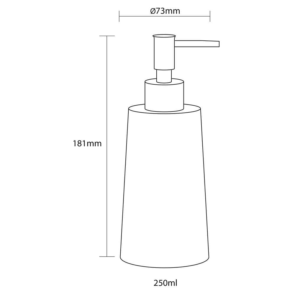 Ντισπένσερ Επικαθήμενο Sealskin Pierra 361870214 Γκρι 275ml - 6