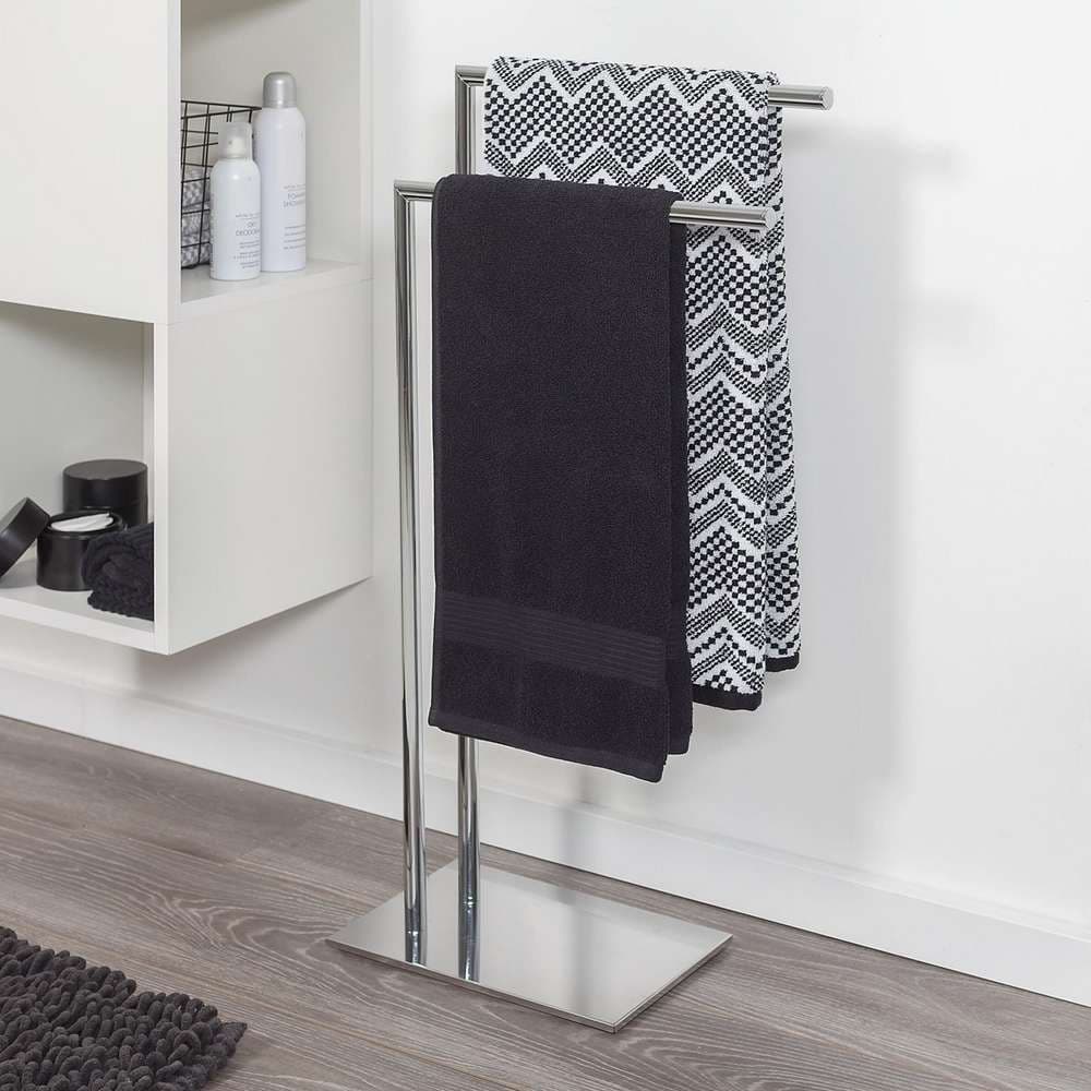 Καλόγερος 2 Θέσεων Sealskin Tube 362383218 Χρώμιο 46x20x81cm - 3
