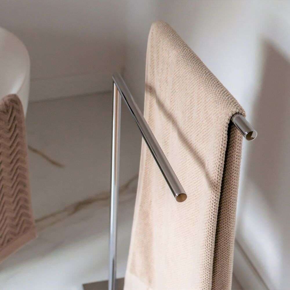 Καλόγερος 2 Θέσεων Sealskin Tube 362383218 Χρώμιο 46x20x81cm - 5